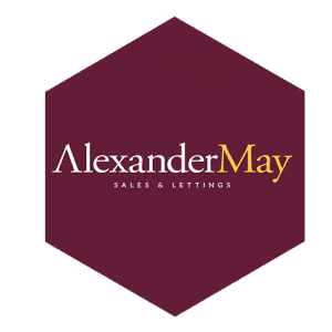 Alexander May logo inside a hexagon