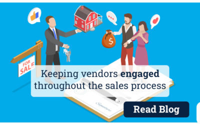 Keeping vendors engaged throughout the sales process